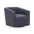 Vernon Upholstered Swivel Chair Rise by Classic Home