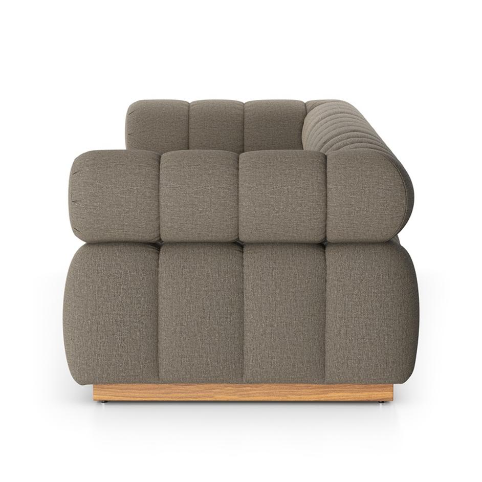 Roma Outdoor 3Pc Sec Sofa In Alessi Fawn by FOUR HANDS