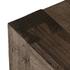 Abaso End Table - Ebony Rustic Wormwood Oak by Four Hands