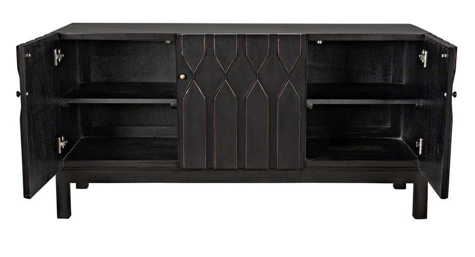 Anubis Sideboard, Pale Rubbed by Noir Furniture