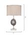 Agate Slice Table Lamp with Linen Shade by Jamie Young