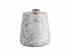 Aries Side Table - Marble Look - White by Sunpan