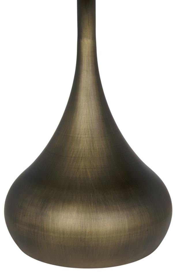 Mateo Side Table, Aged Brass by Noir Furniture