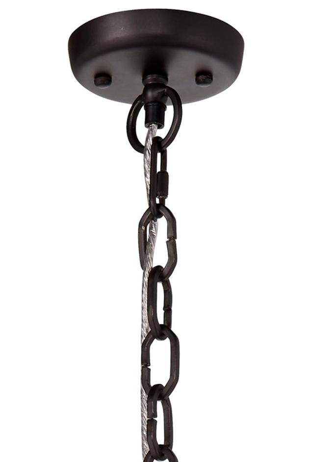 Imperial 1-Light Glass and Metal Pendant by Jamie Young