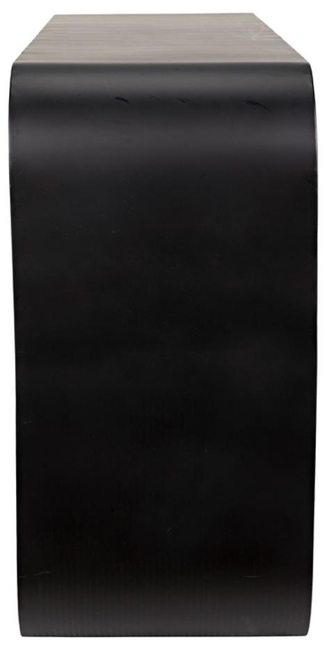 Shylock Console, Black Steel by Noir Furniture