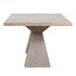 Ellery Dining Table In Light Warm Wash Sealed Finish by Dovetail