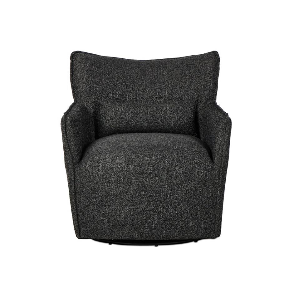 Kimble Swivel Chair In Henry Loden by Four Hands