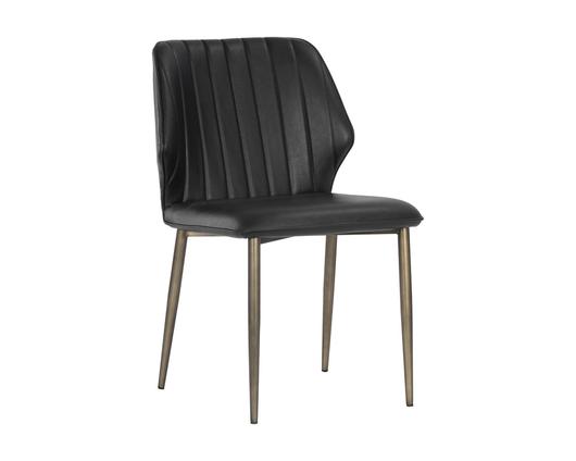 Clinton Dining Chair - Bravo Black by Sunpan