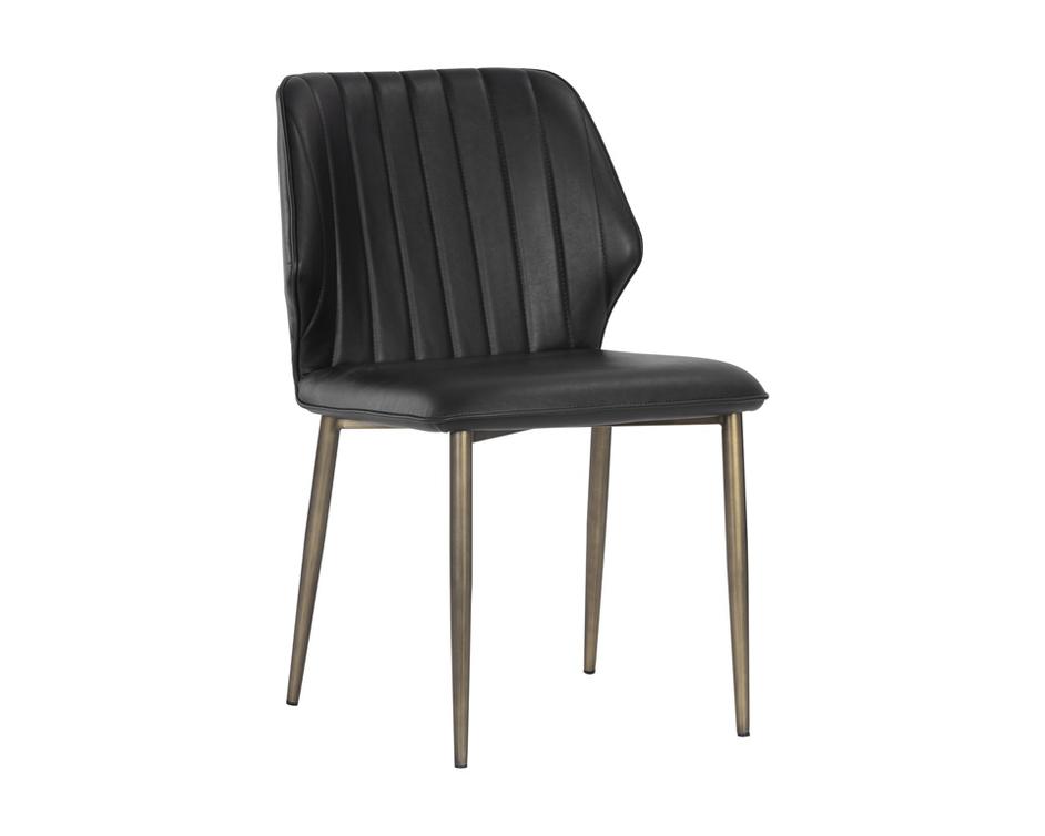 Clinton Dining Chair - Bravo Black by Sunpan