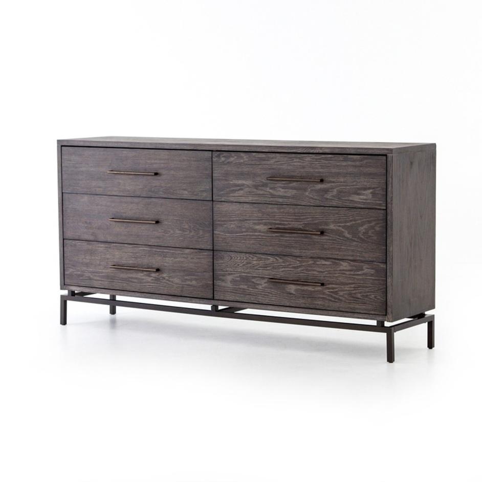 Greta 6 Drawer Dresser - Autumn Grey by Four Hands