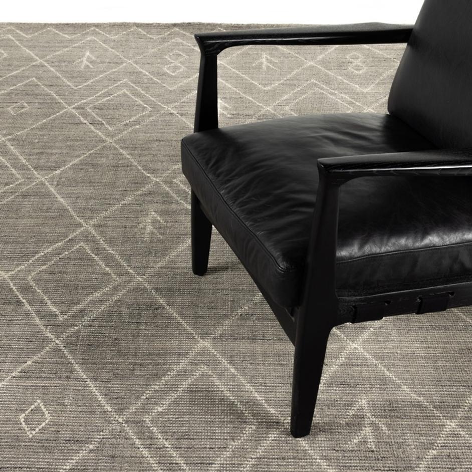 Nador Moroccan Hand Knotted Rug - Nador Grey by Four Hands