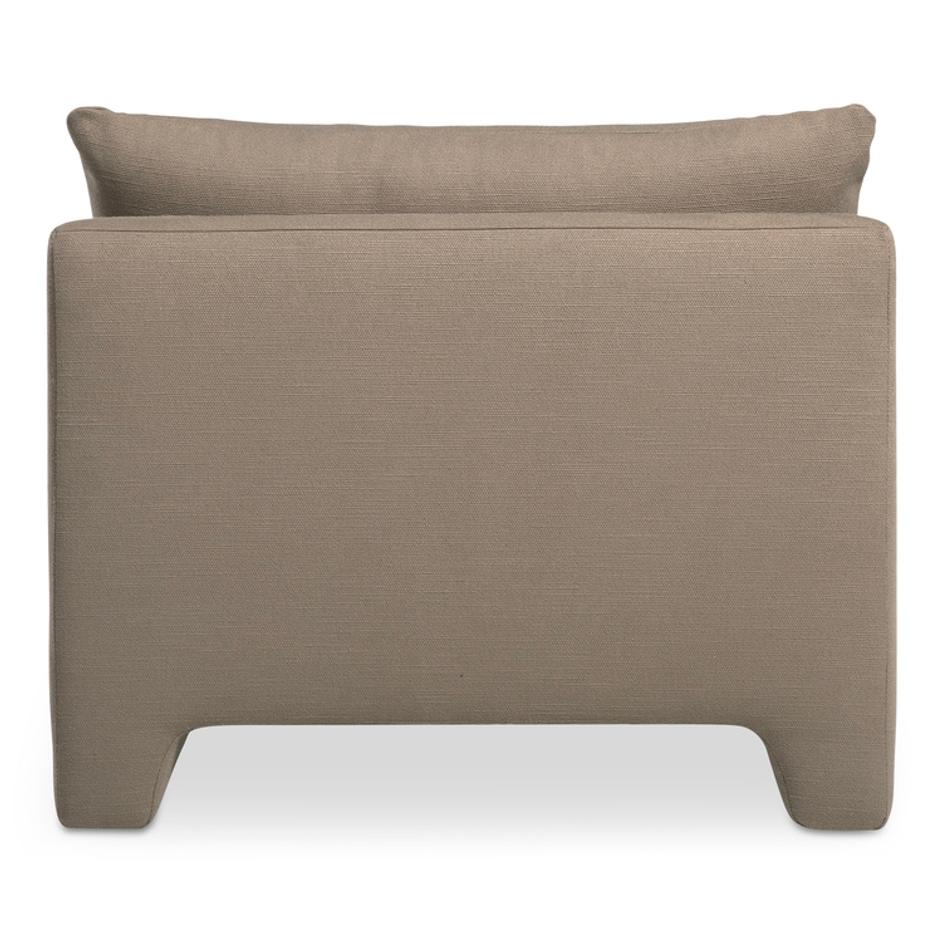 Estelle Lounge Chair Flax by Moes Home