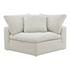 CLAY CORNER CHAIR PERFORMANCE FABRIC COASTSIDE SAND by Moes Home