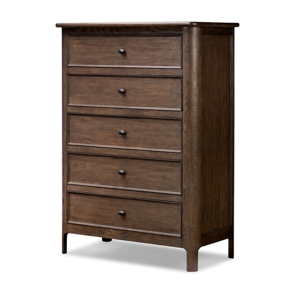 Russ Tall Dresser In Aged Oak Veneer by Four Hands