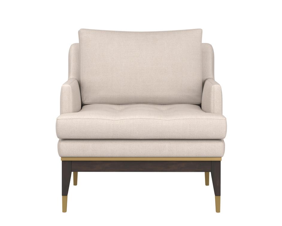 BECKETTE LOUNGE CHAIR - EFFIE FLAX by Sunpan