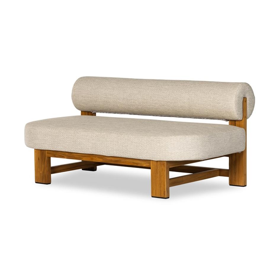 Malta Outdoor Sofa 60" In Faye Sand by FOUR HANDS