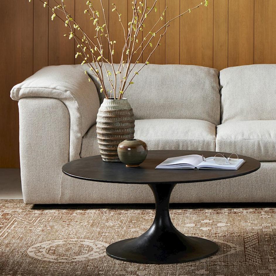 SIMONE ROUND COFFEE TABLE by FOUR HANDS