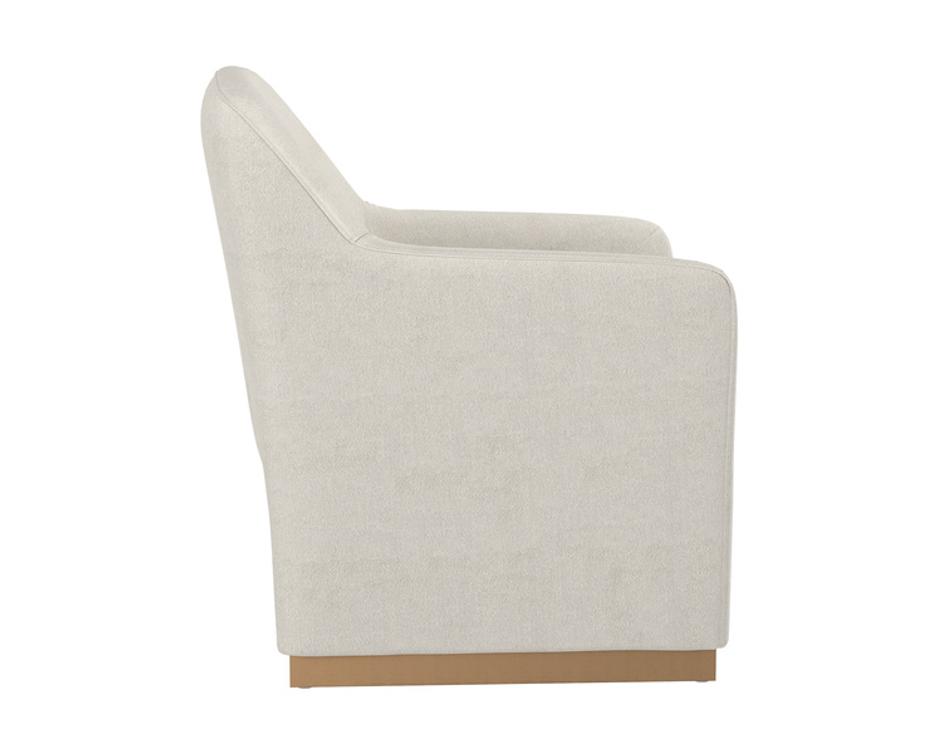 JAIME LOUNGE CHAIR - FIOR VANILLA by Sunpan