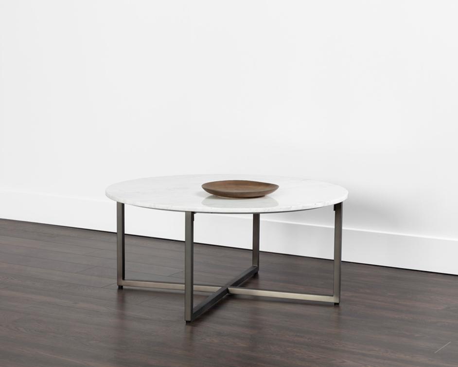 KIARA COFFEE TABLE - ROUND by Sunpan