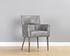 Amerie Dining Armchair - Bravo Metal by Sunpan