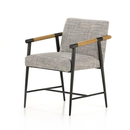 Rowen Dining Chair In Thames Raven by FOUR HANDS