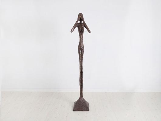 See No Evil Sculpture, Lg 81"H by PHILLIPS COLLECTION