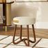 Loop Upholstered Stool by Urbia Imports