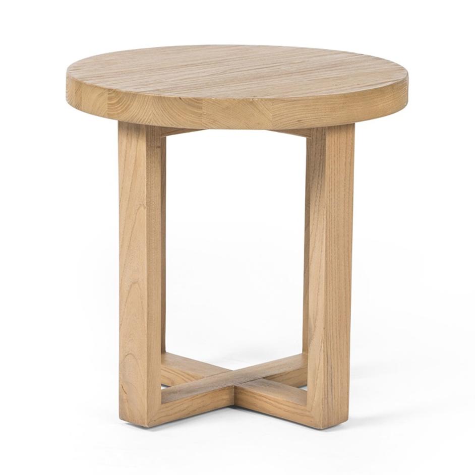 Liad End Table - Natural Nettlewood by Four Hands
