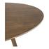 ALDO ROUND DINING TABLE WALNUT by Moes Home