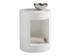 BEACON END TABLE - HIGH GLOSS WHITE by Sunpan