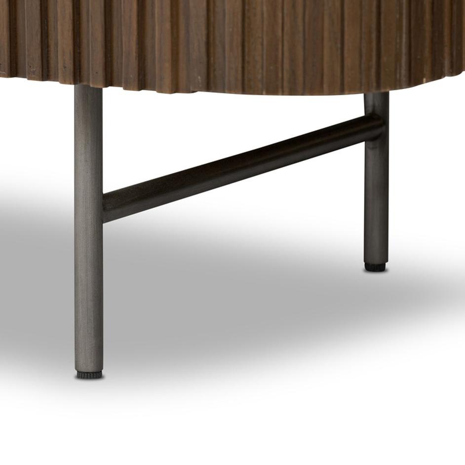 Fletcher Media Console - Terra Brown Oak by Four Hands