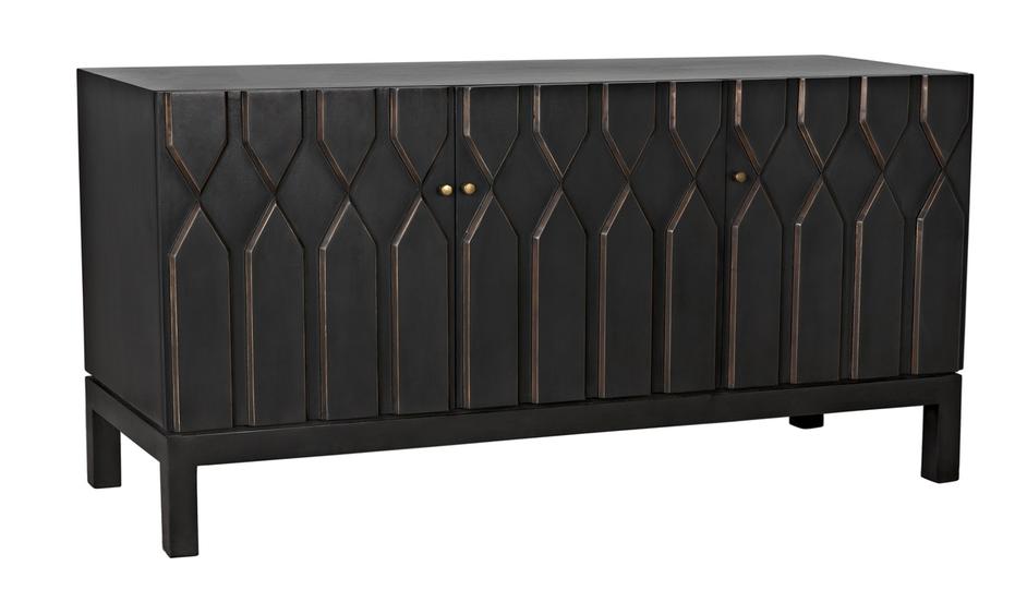 Anubis Sideboard, Pale Rubbed by Noir Furniture