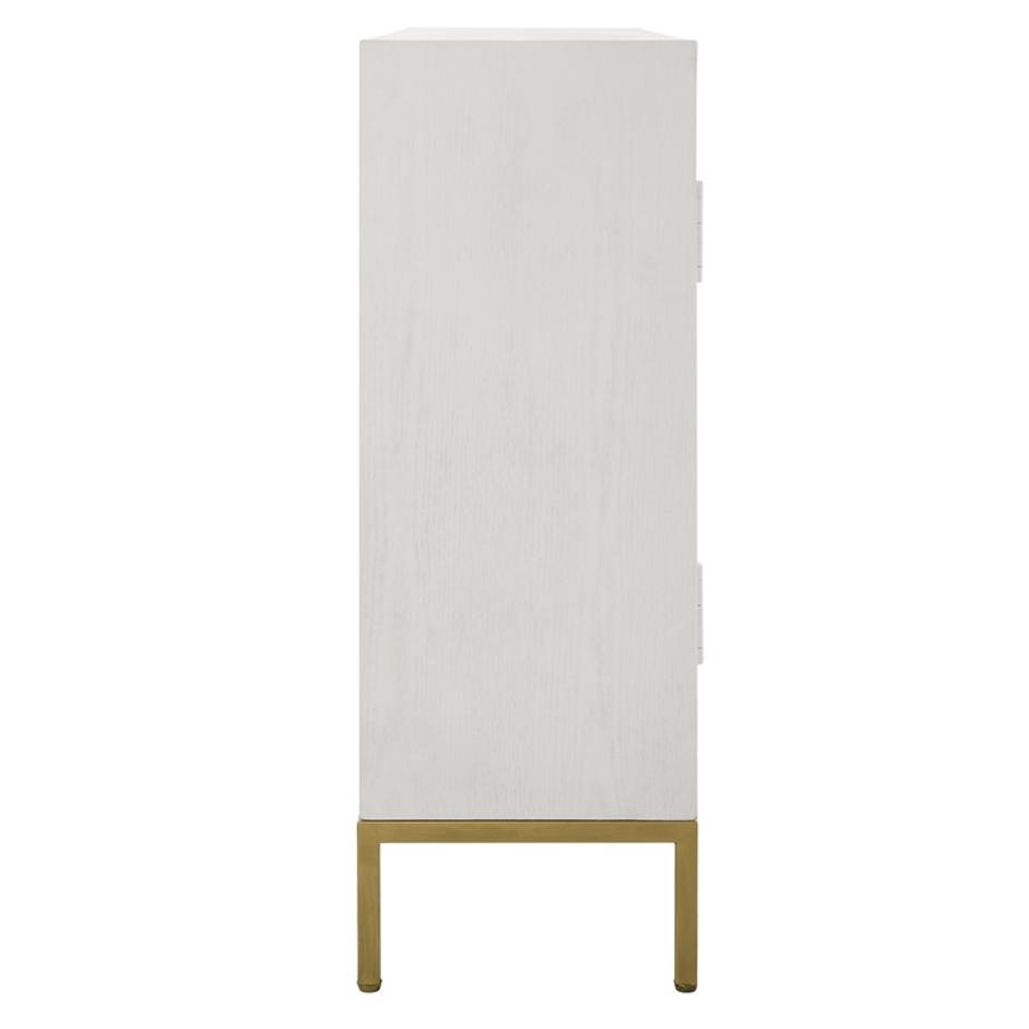 Front Range White 2 Door Cabinet by Uttermost
