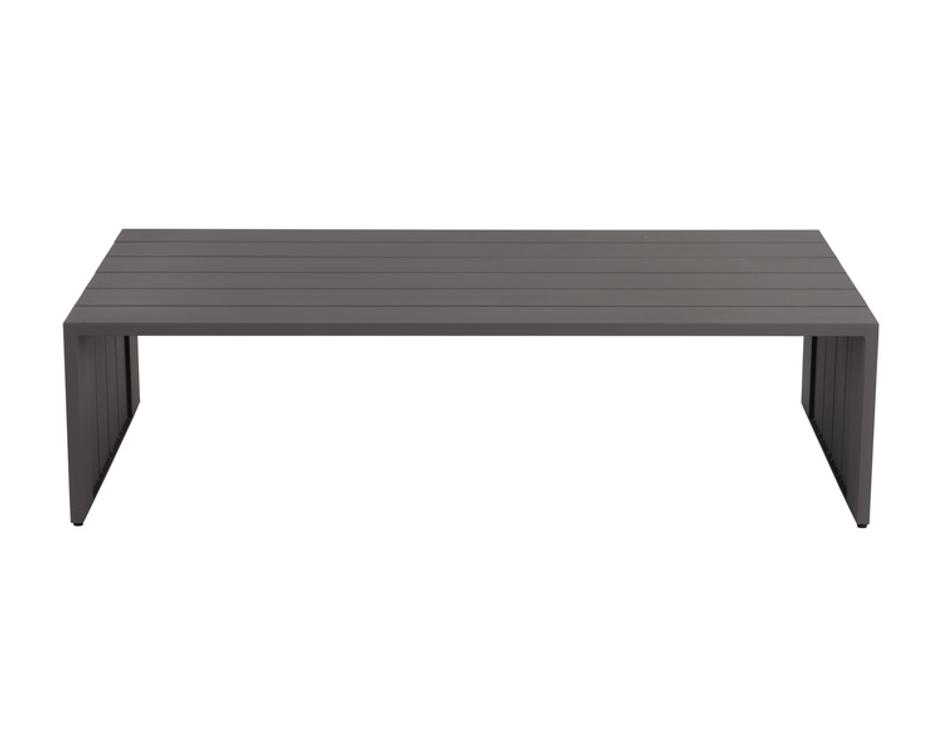 VERIN COFFEE TABLE - WARM GREY by Sunpan