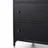 Belmont Large Storage Nightstand In Black by FOUR HANDS