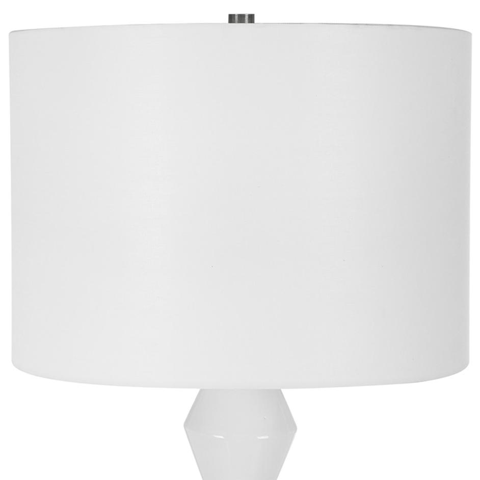 Architect White Table Lamp by Uttermost