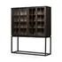 Palmer Cabinet in Charcoal Oak Veneer by FOUR HANDS