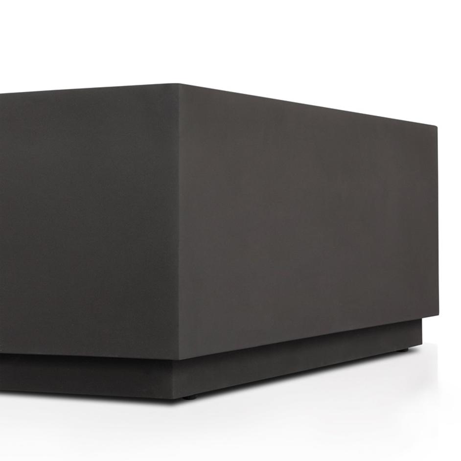 Messo Outdoor Metal Coffee Table - Bronze by Four Hands