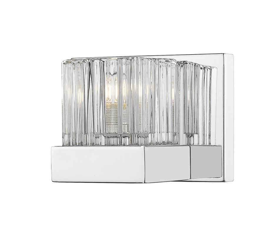 Fallon 1 Light Wall Sconce in Chrome Finish by Z-Lite