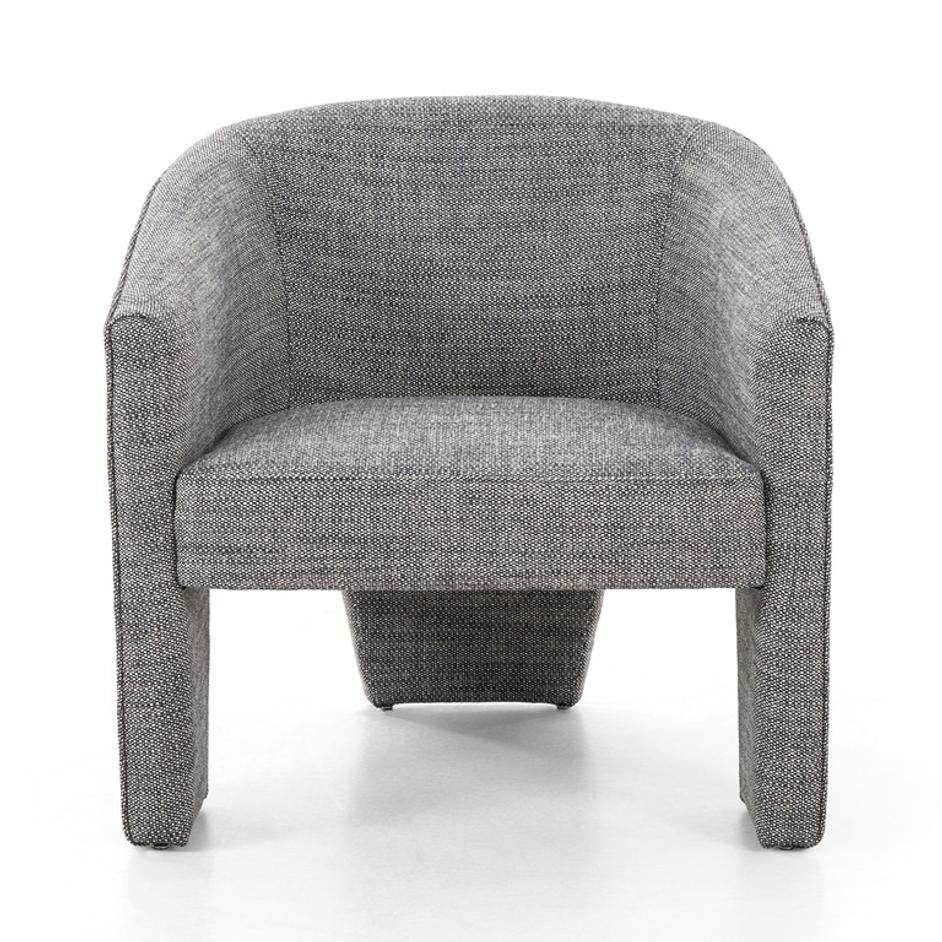 Fae Chair In Barron Smoke by FOUR HANDS