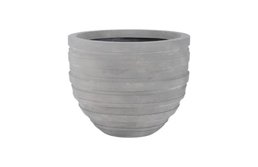 June Planter, Raw Gray, Medium by PHILLIPS COLLECTION