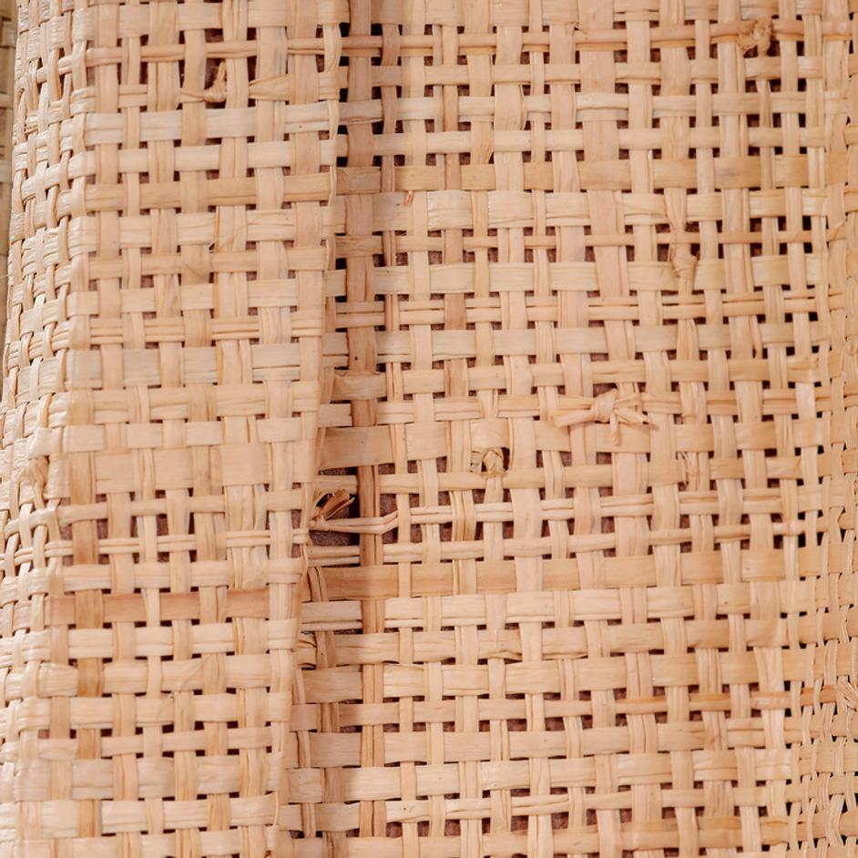 Valley Raffia Oval Wall Mirror, Natural by Jamie Young