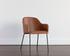 HENSLEY DINING ARMCHAIR - HAZELNUT by Sunpan