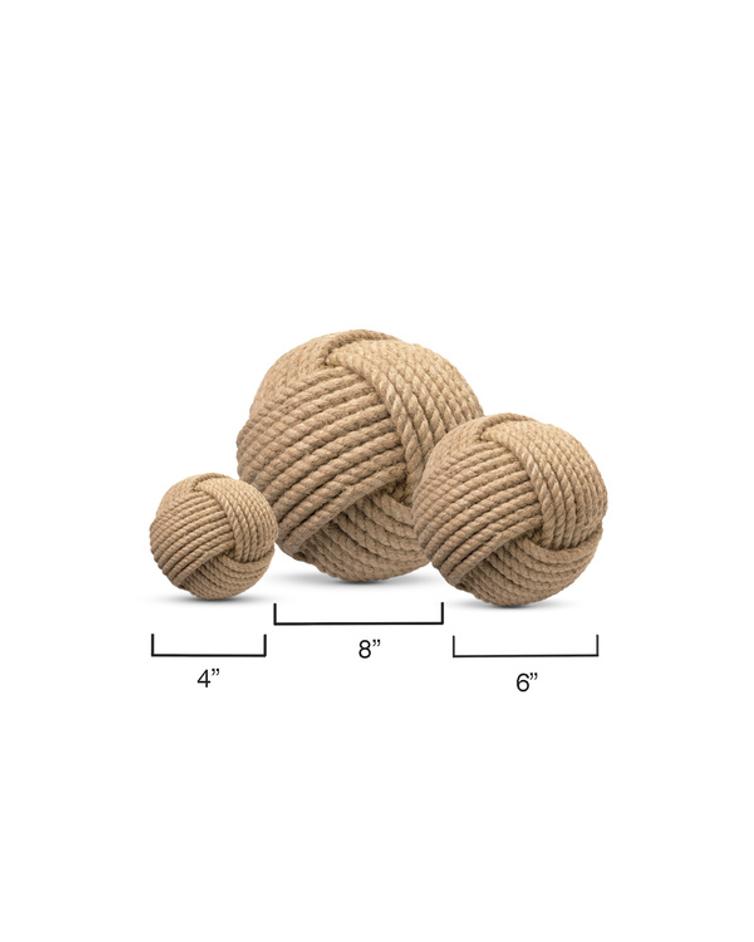 Jute Spheres (Set of 3) by Jamie Young