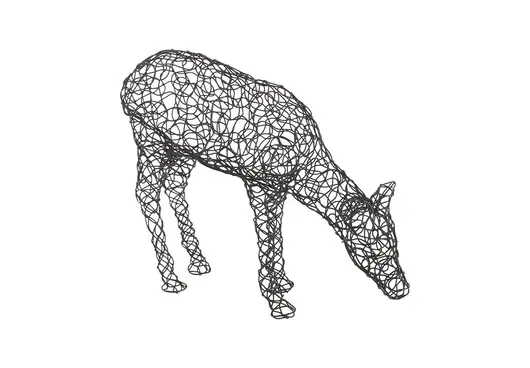 Crazy Wire Deer, Doe by PHILLIPS COLLECTION