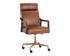 COLLIN OFFICE CHAIR - BROWN - SHALIMAR TOBACCO LEATHER by Sunpan