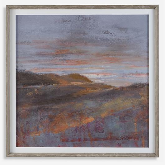 Dawn On The Hills Framed Print by Uttermost
