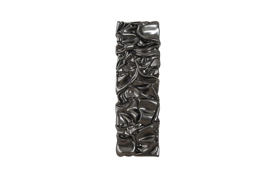 Drape Wall Art, Liquid Silver by PHILLIPS COLLECTION