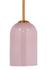 Holt 1-Light Glass Pendant, Pink by Jamie Young