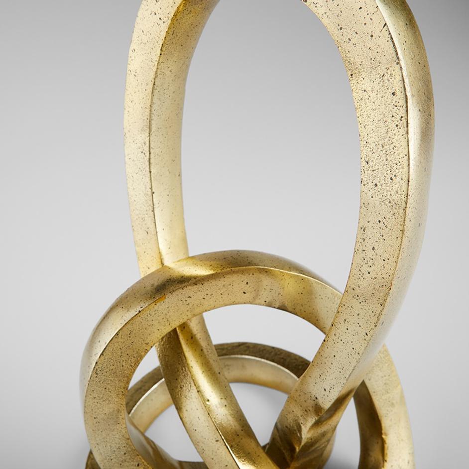 Meridian Sculpture in Gold by Cyan Design